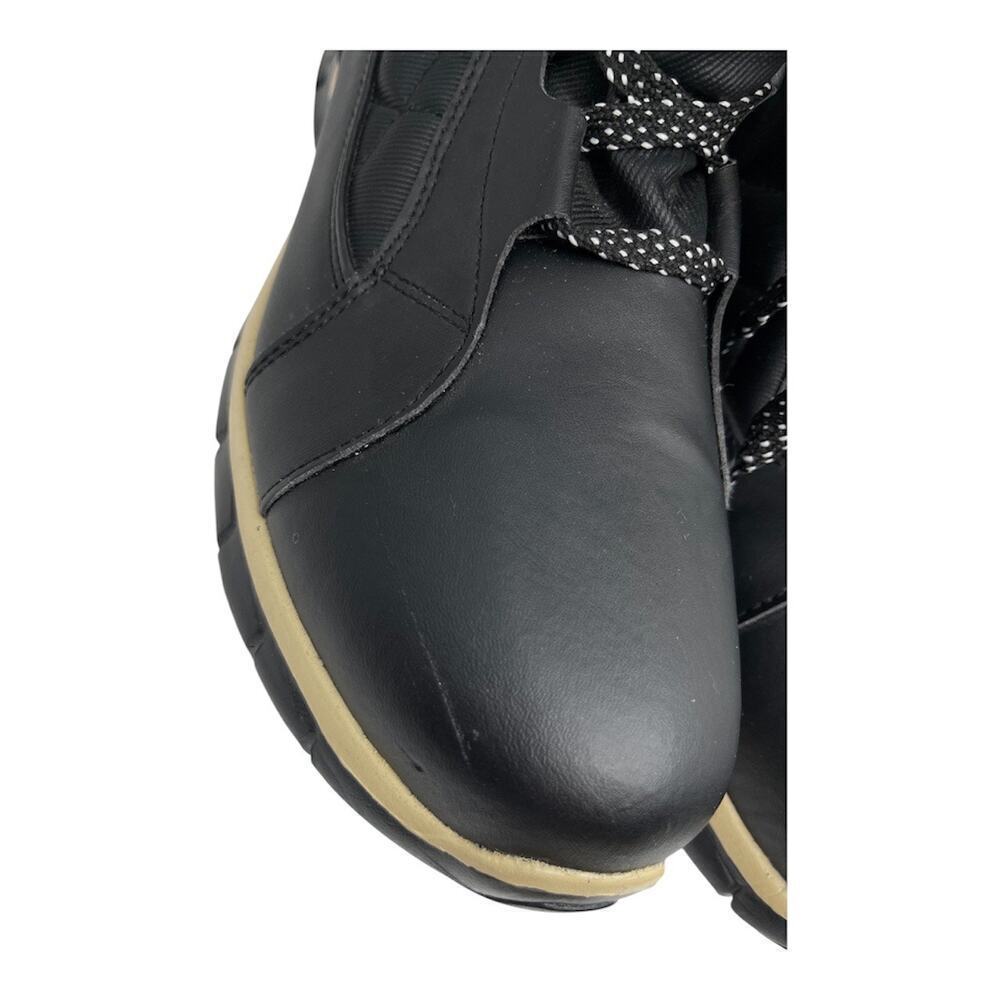 Skechers women’s Synergy Real Estate Snow Boots sz 9 black quilted waterproof - Picture 9 of 9